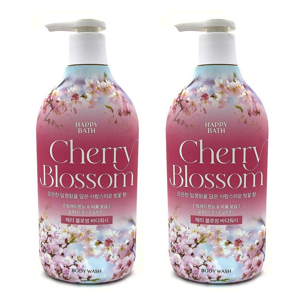 HAPPY BATH BOGYEQAC Cherry Blossom Body Wash 900g x 2
HAPPY BATH BOGYEQAC Cherry Blossom Body Wash 900g x 2