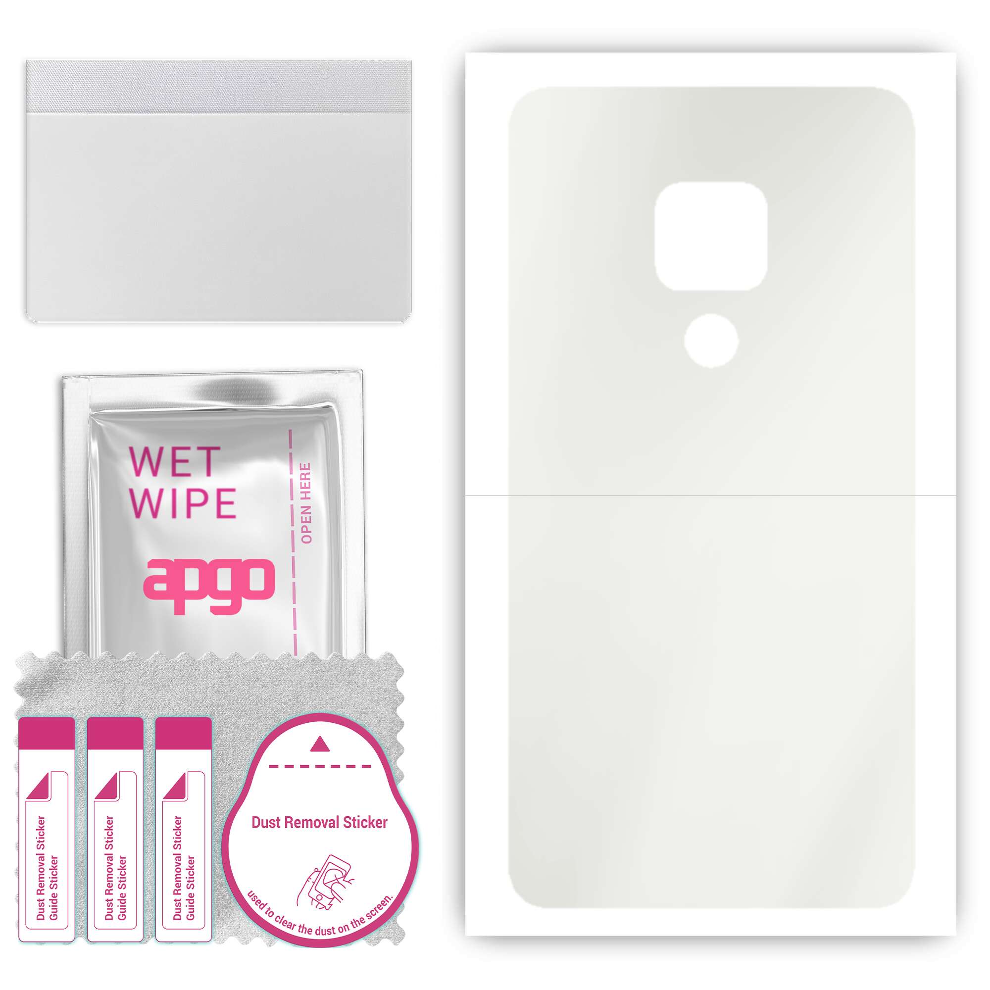apgo MATTE Protective Skin Sticker for the back compatible with Huawei Mate 20, Wrap Film, Hydrogel Film, Flexible, Soft TPU with positioning layer ea
apgo MATTE Protective Skin Sticker for the back compatible with Huawei Mate 20, Wrap Film, Hydrogel Film, Flexible, Soft TPU with positioning layer ea