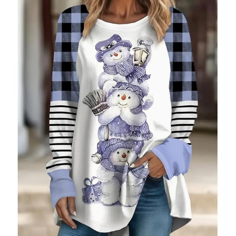 2025 Autumn & Winter Women s New Casual Crew Neck Long Sleeve Top 3D Teddy Bear Pattern 8XL
2025 Autumn & Winter Women s New Casual Crew Neck Long Sleeve Top 3D Teddy Bear Pattern 8XL
