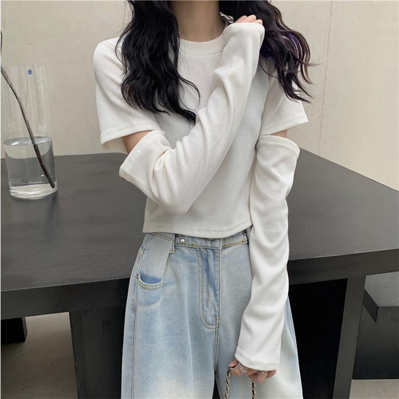 VAYLA Long Sleeve T-shirts Women Loose Hotsweet Hollow Out Crop Tops Students Fashion Simple All-match Spring Casual Korean Style Ins M белый
VAYLA Long Sleeve T-shirts Women Loose Hotsweet Hollow Out Crop Tops Students Fashion Simple All-match Spring Casual Korean Style Ins M белый