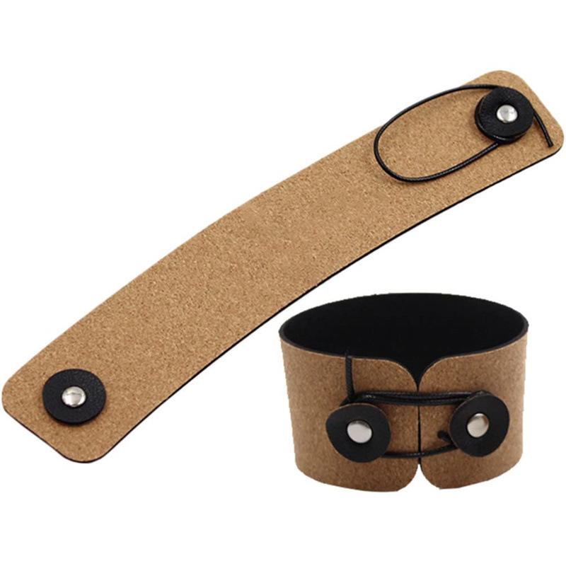Eco-Friendly Cork Leather Cup Sleeve - Portable Wood Grain Insulated Sleeve for Outdoor Travel чорний
Eco-Friendly Cork Leather Cup Sleeve - Portable Wood Grain Insulated Sleeve for Outdoor Travel чорний