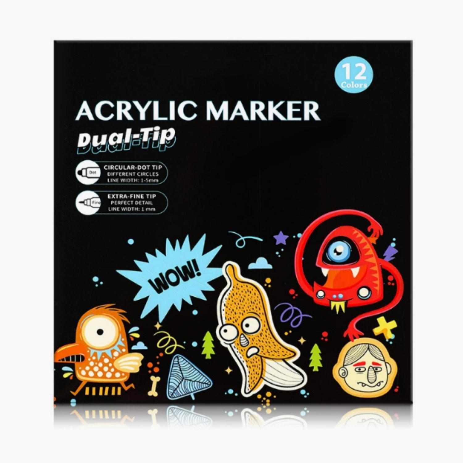 12/24Pcs Double-Ended Magic Color-Changing Marker Set, Suitable For Journals, Handcraft Drawing, And Greeting Card Making
12/24Pcs Double-Ended Magic Color-Changing Marker Set, Suitable For Journals, Handcraft Drawing, And Greeting Card Making