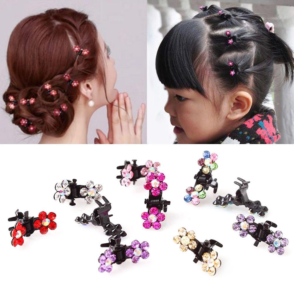 Головний убір Головний убір з блискітками Міні-кігті для волосся Дівчата Затискачі для волосся зі стразами Нековзкі ручки Металеві затискачі 07 
Головний убір Головний убір з блискітками Міні-кігті для волосся Дівчата Затискачі для волосся зі стразами Нековзкі ручки Металеві затискачі 07