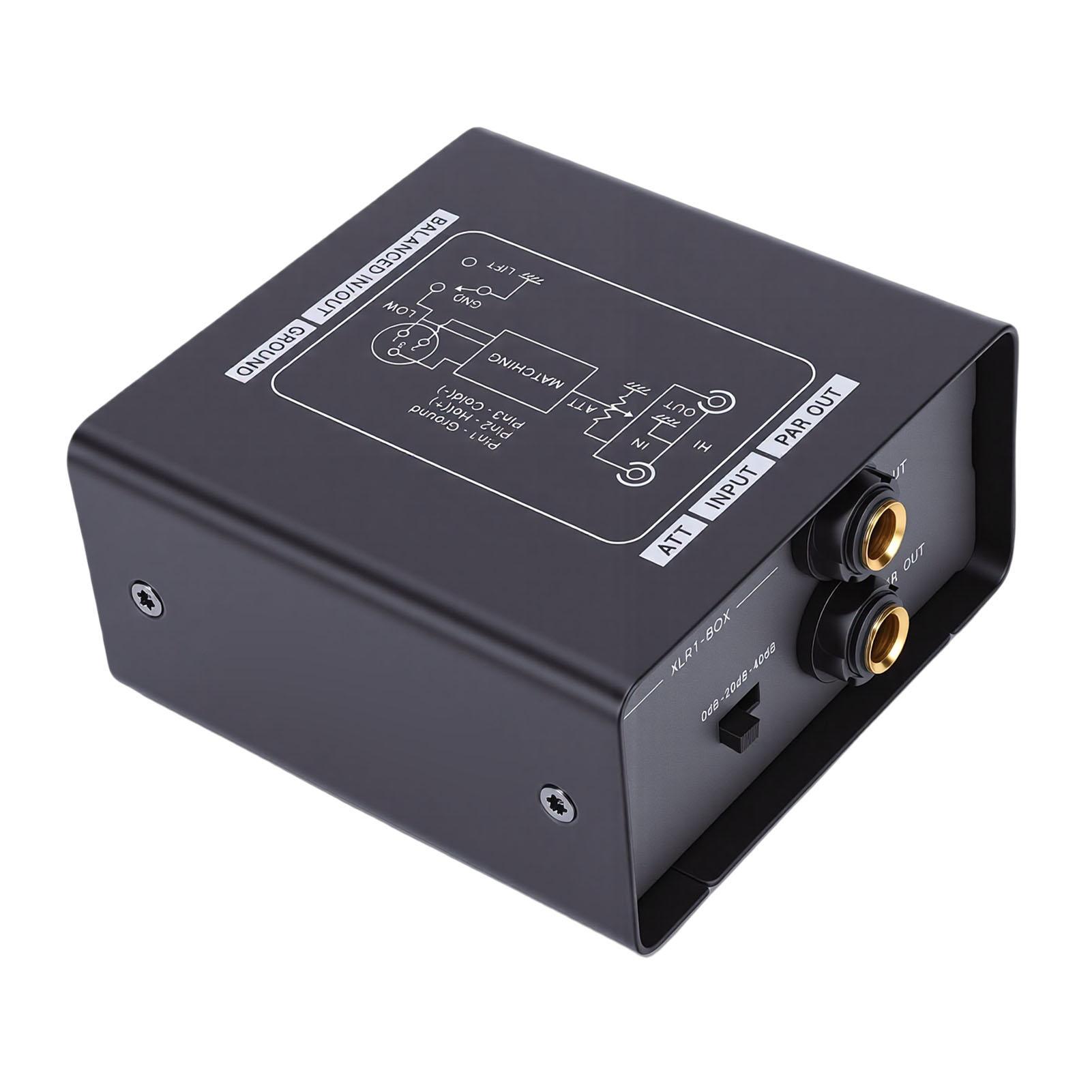 2 Channel Hum Eliminator 3 Level Gain Adjustment Ground Loop Noise Isolator for Conference Mic Sound System Mixer
2 Channel Hum Eliminator 3 Level Gain Adjustment Ground Loop Noise Isolator for Conference Mic Sound System Mixer