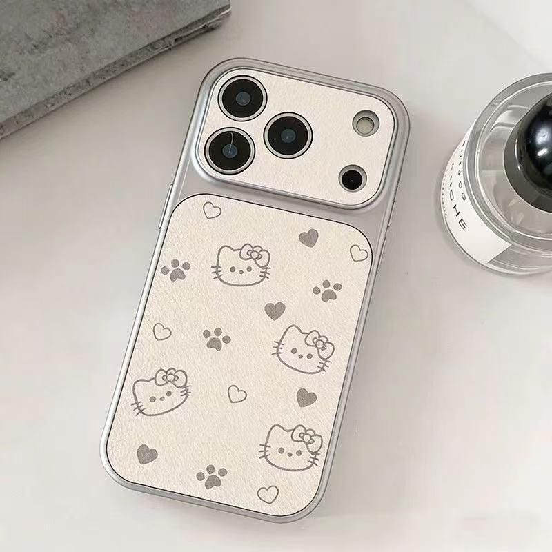 KT Cat Sticker-Style Case for iPhone 15/13/12/11 - Compatible with Apple 17 Pro Max, Cute Design 17 Pro Max
KT Cat Sticker-Style Case for iPhone 15/13/12/11 - Compatible with Apple 17 Pro Max, Cute Design 17 Pro Max