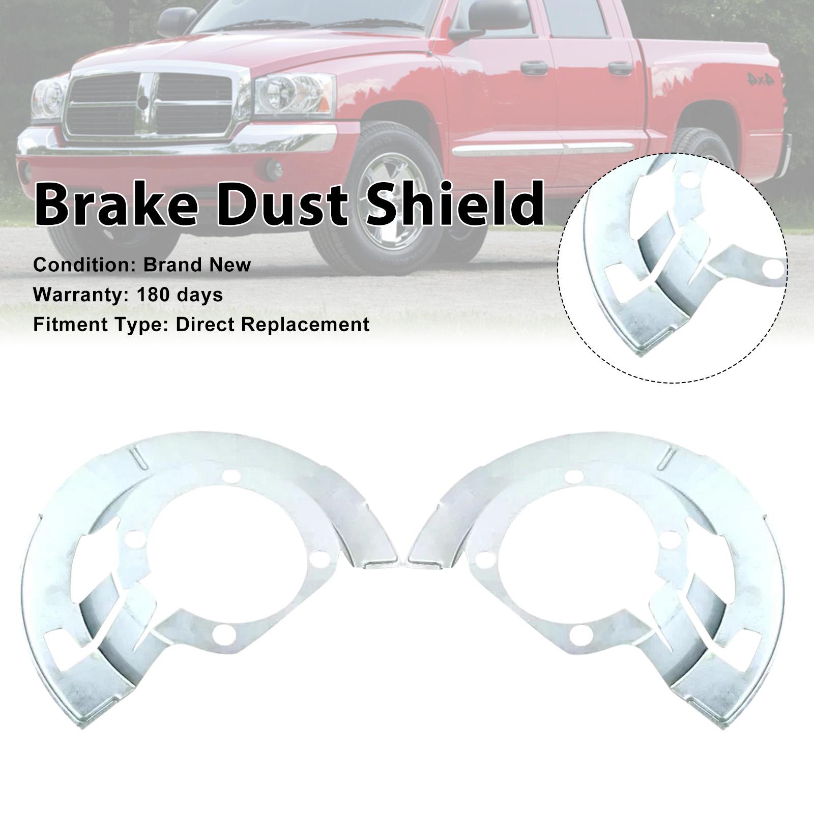 2PCS Front Brake Dust Shield 5015128AA Fit Jeep Ram 1500 2500 3500 2000-2002
2PCS Front Brake Dust Shield 5015128AA Fit Jeep Ram 1500 2500 3500 2000-2002