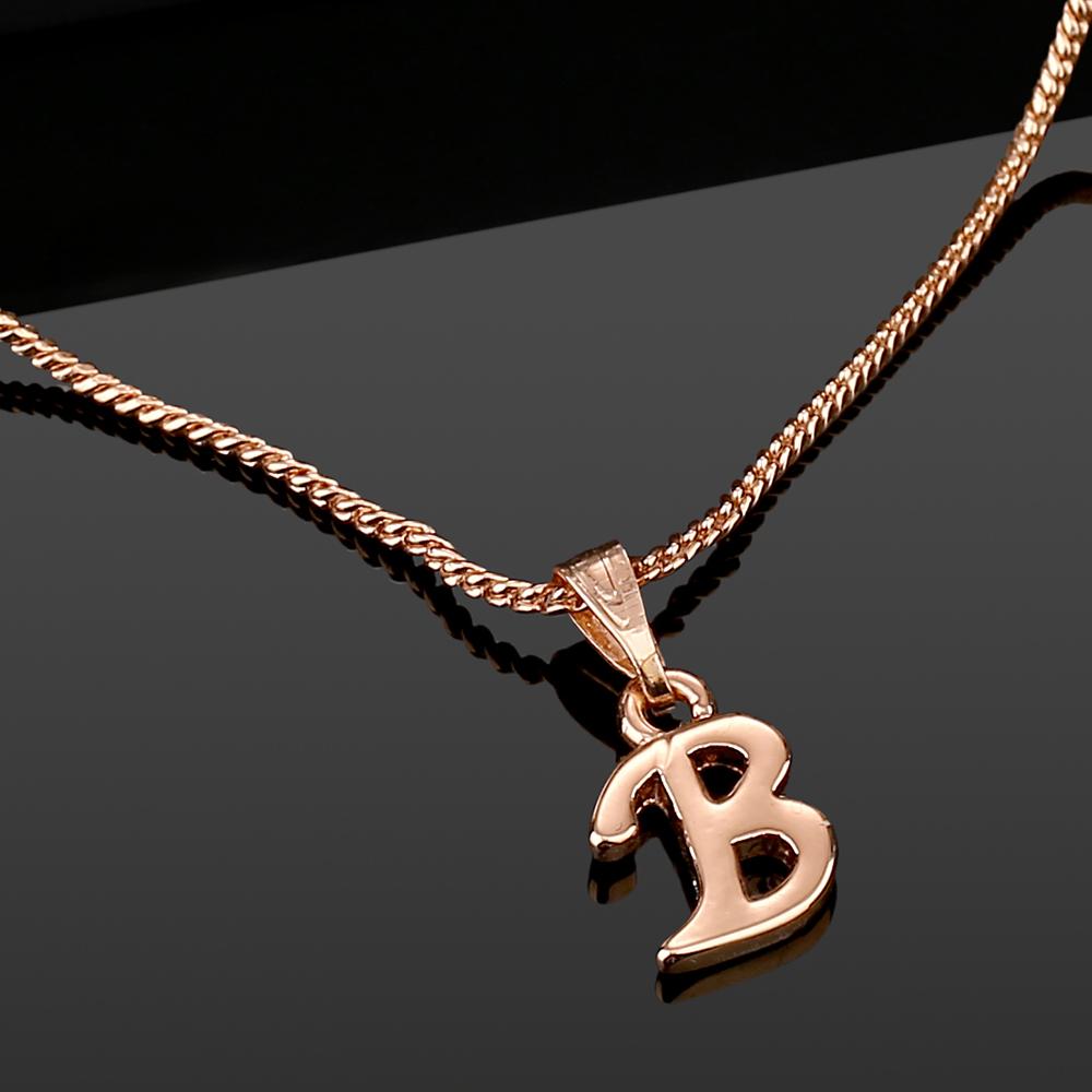 Estele Valentine gift - Подвеска Intital B Letter с покрытием из розового золота для женщин
Estele Valentine gift - Подвеска Intital B Letter с покрытием из розового золота для женщин