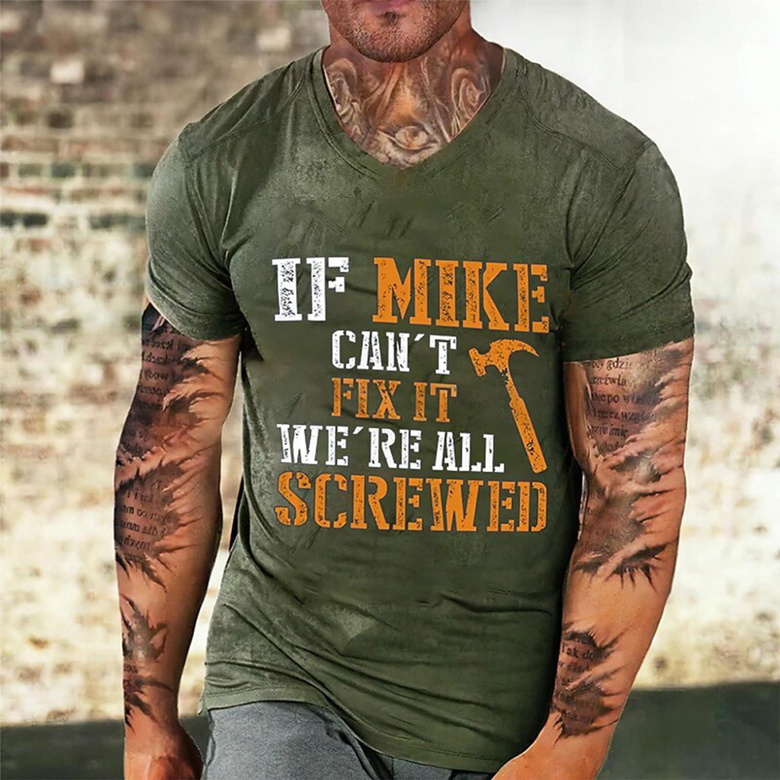 Men s T-shirt Graphic Text 3D Printing Street Casual Short Sleeve Down Printed Clothing Basic XL зелений
Men s T-shirt Graphic Text 3D Printing Street Casual Short Sleeve Down Printed Clothing Basic XL зелений
