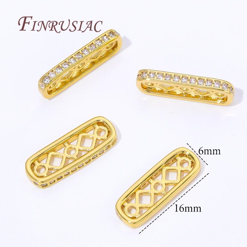 18K Gold Plated Spacers For Beads,Metal Separator Bar,DIY Beading Accessories,Pearl Necklaces Jewelry Making Supplies 1 piece
18K Gold Plated Spacers For Beads,Metal Separator Bar,DIY Beading Accessories,Pearl Necklaces Jewelry Making Supplies 1 piece