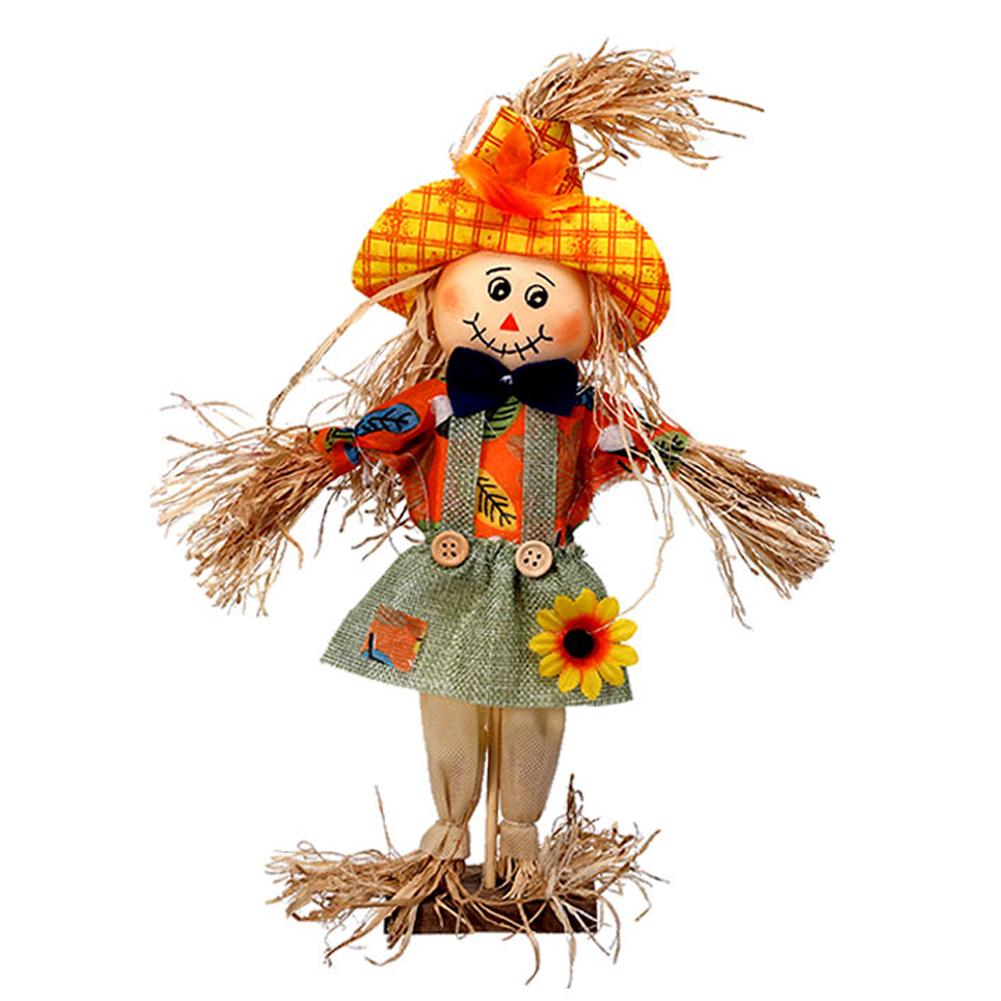 1PCS Halloween Scarecrow Decorations 35cm Pumpkin Witch Ornaments For Home Garden Window Bar Scene Setup Fabric Hay Decoration
1PCS Halloween Scarecrow Decorations 35cm Pumpkin Witch Ornaments For Home Garden Window Bar Scene Setup Fabric Hay Decoration