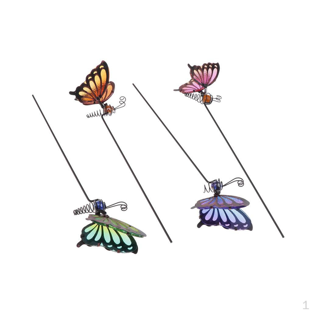 4 Pcs / Set Butterfly Garden Ornaments & Patio Stakes Butterflies
4 Pcs / Set Butterfly Garden Ornaments & Patio Stakes Butterflies