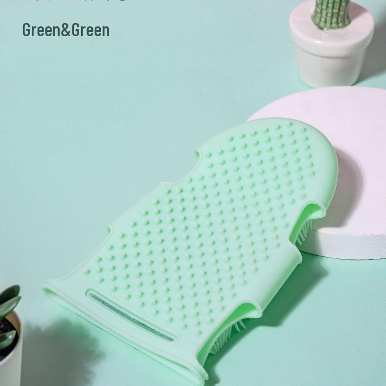 Double-Sided Silicone Bath & Shower Brush for Daily Body Massage & Skin Cleansing зелений
Double-Sided Silicone Bath & Shower Brush for Daily Body Massage & Skin Cleansing зелений