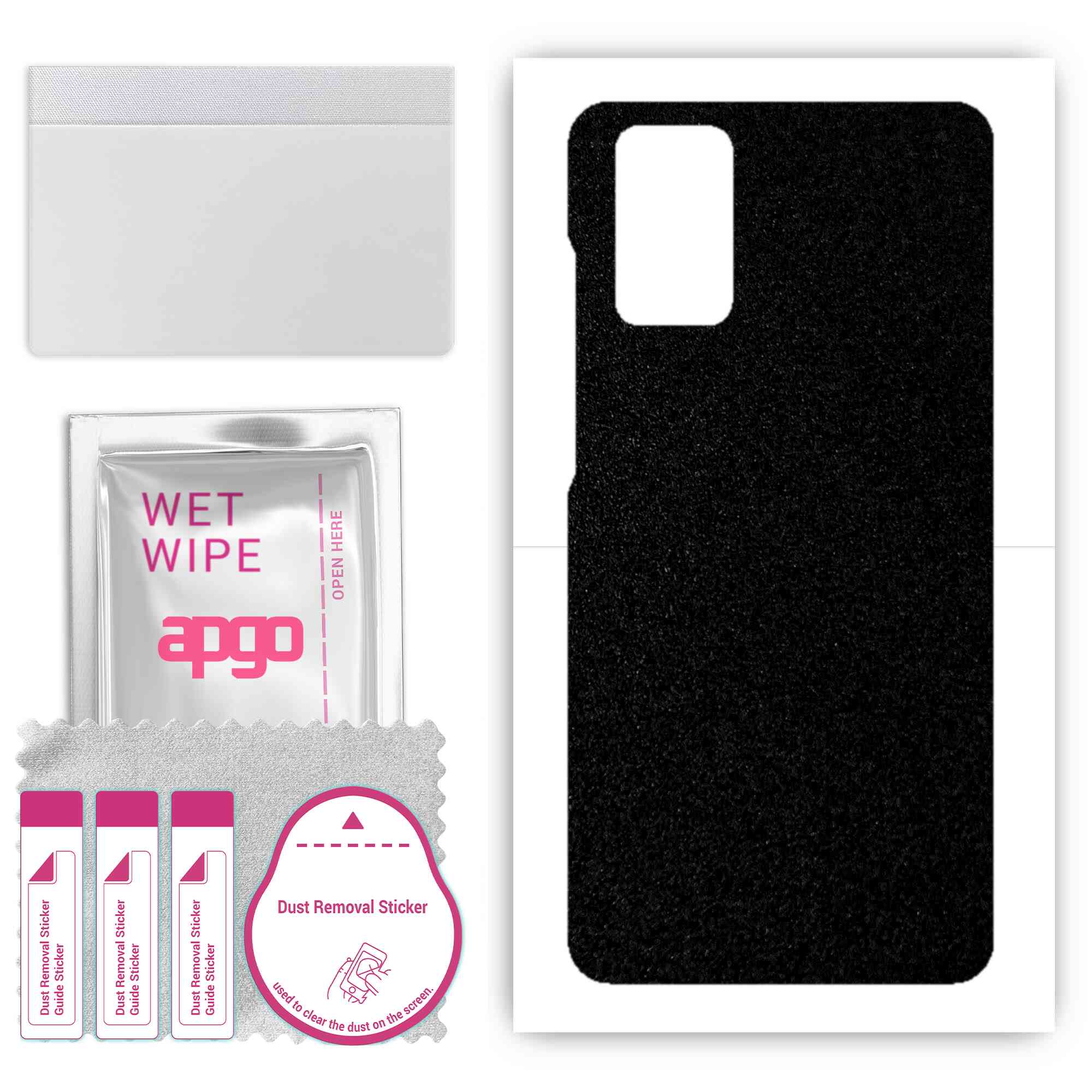 apgo Protective Skin Sticker for the back compatible with Samsung Galaxy S20 Plus, Wrap Film, Foil, Vinyl - Pattern Matte Black
apgo Protective Skin Sticker for the back compatible with Samsung Galaxy S20 Plus, Wrap Film, Foil, Vinyl - Pattern Matte Black