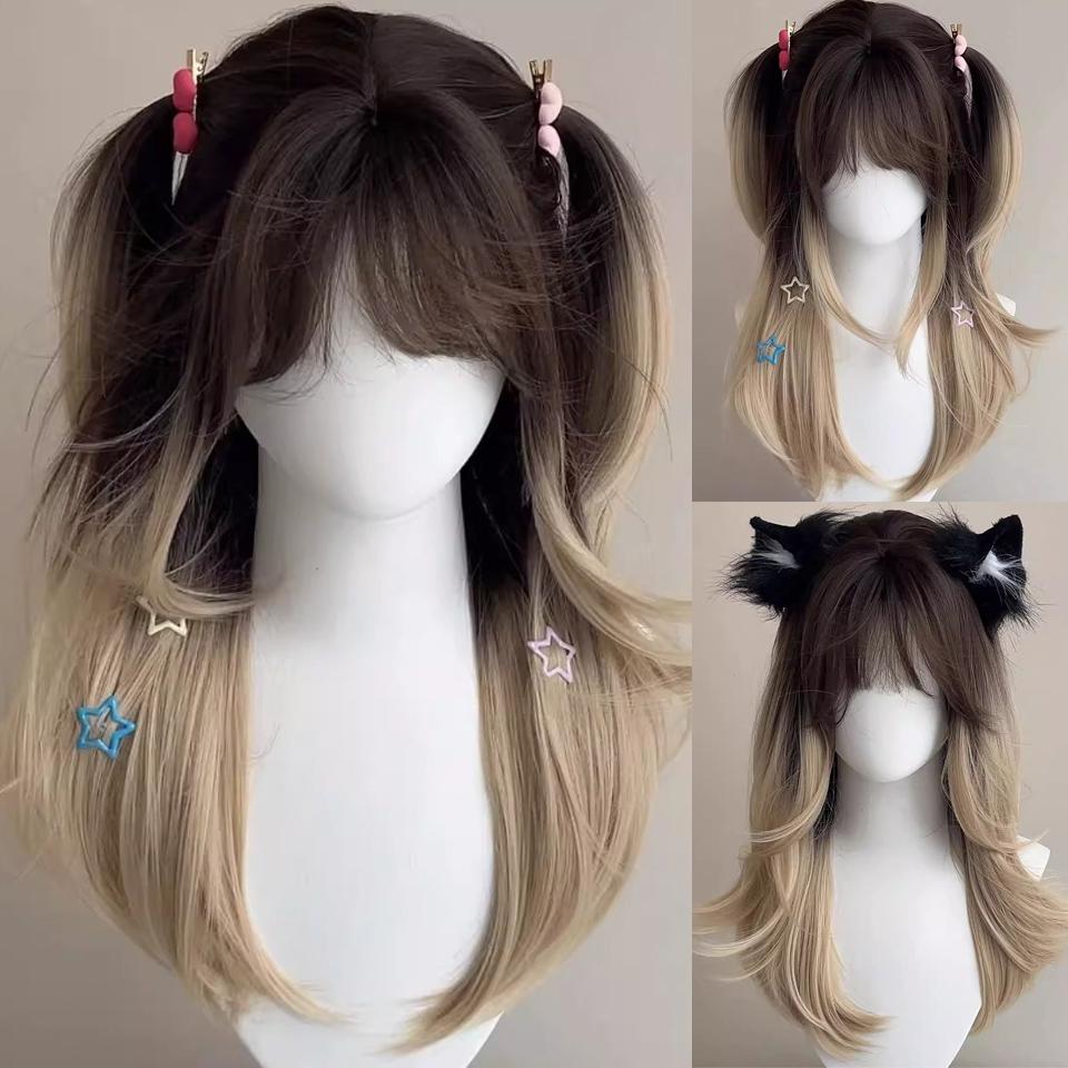 Синтетический парик с тигровыми пятнами для сиамской кошки, женский дикий, непослушный, градиентный, многослойный, средней длины, прямой парик из волос 55cm
Синтетический парик с тигровыми пятнами для сиамской кошки, женский дикий, непослушный, градиентный, многослойный, средней длины, прямой парик из волос 55cm