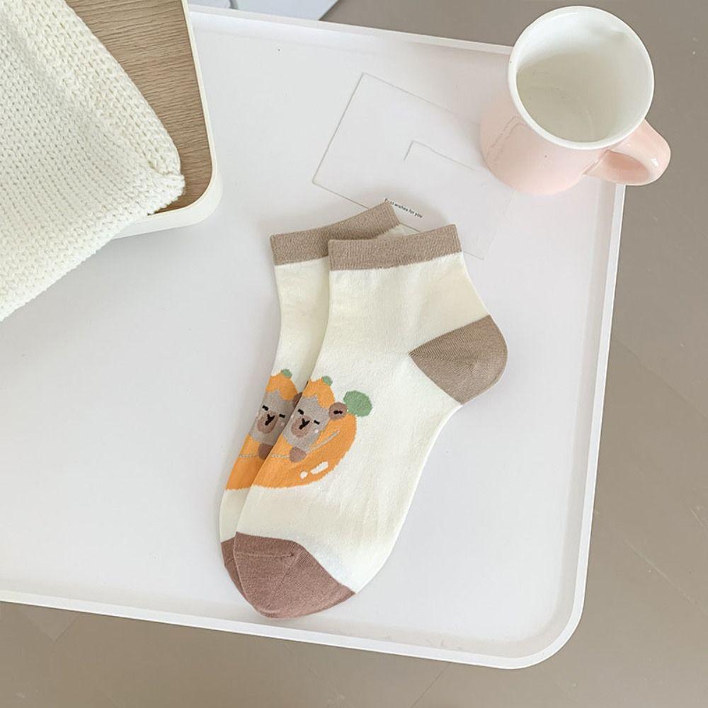 5Pairs Cartoon Capybara Socks Non-Slip Socks Women Fashion Capybara Mid-tube Socks Student 5Pairs
5Pairs Cartoon Capybara Socks Non-Slip Socks Women Fashion Capybara Mid-tube Socks Student 5Pairs