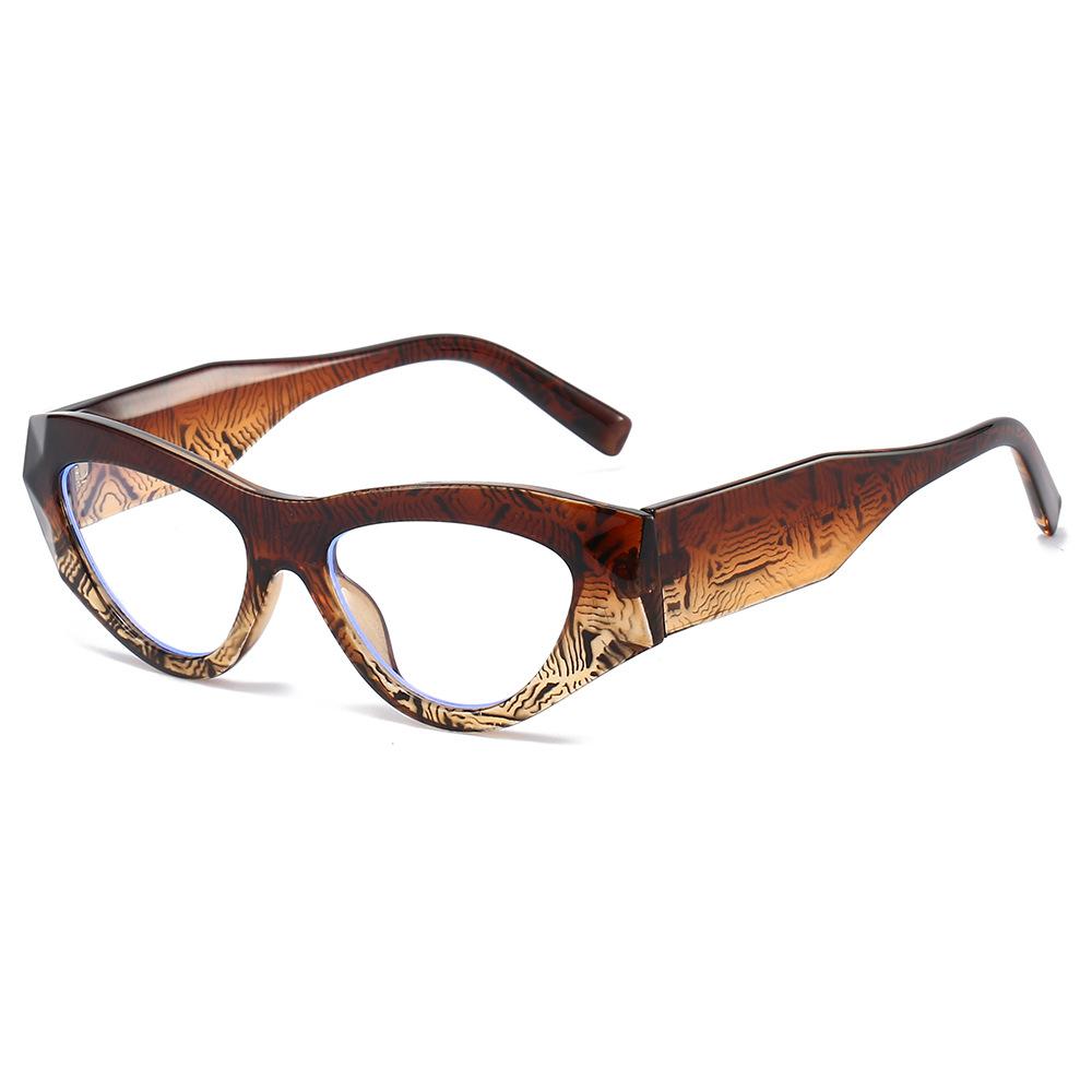 Latest Anti Blue Ray Contrast Cat Eye for Women Eyeglasses Stylish Pattern Wide Foot Trendy Radiation Protection Casual Men Eyeglasses as picture
Latest Anti Blue Ray Contrast Cat Eye for Women Eyeglasses Stylish Pattern Wide Foot Trendy Radiation Protection Casual Men Eyeglasses as picture