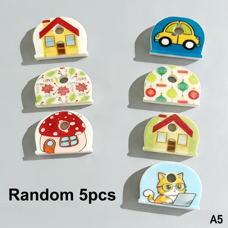 5/10/20pcs Silicone Key Protective Cover Key Decorations Key Organizer Flexible Identifiers Suitable For All Kinds Of Door Keys
5/10/20pcs Silicone Key Protective Cover Key Decorations Key Organizer Flexible Identifiers Suitable For All Kinds Of Door Keys