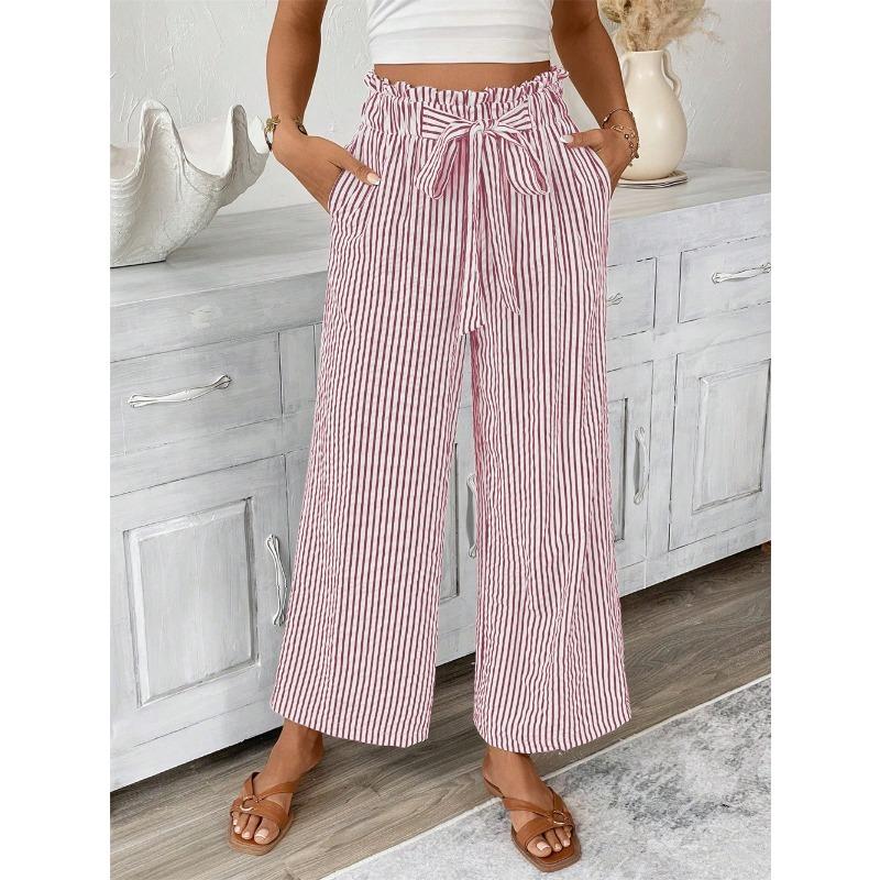 Весенне-летняя новая европейско-американская одежда в полоску, повседневные элегантные прямые брюки для женщин S розовый
Весенне-летняя новая европейско-американская одежда в полоску, повседневные элегантные прямые брюки для женщин S розовый
