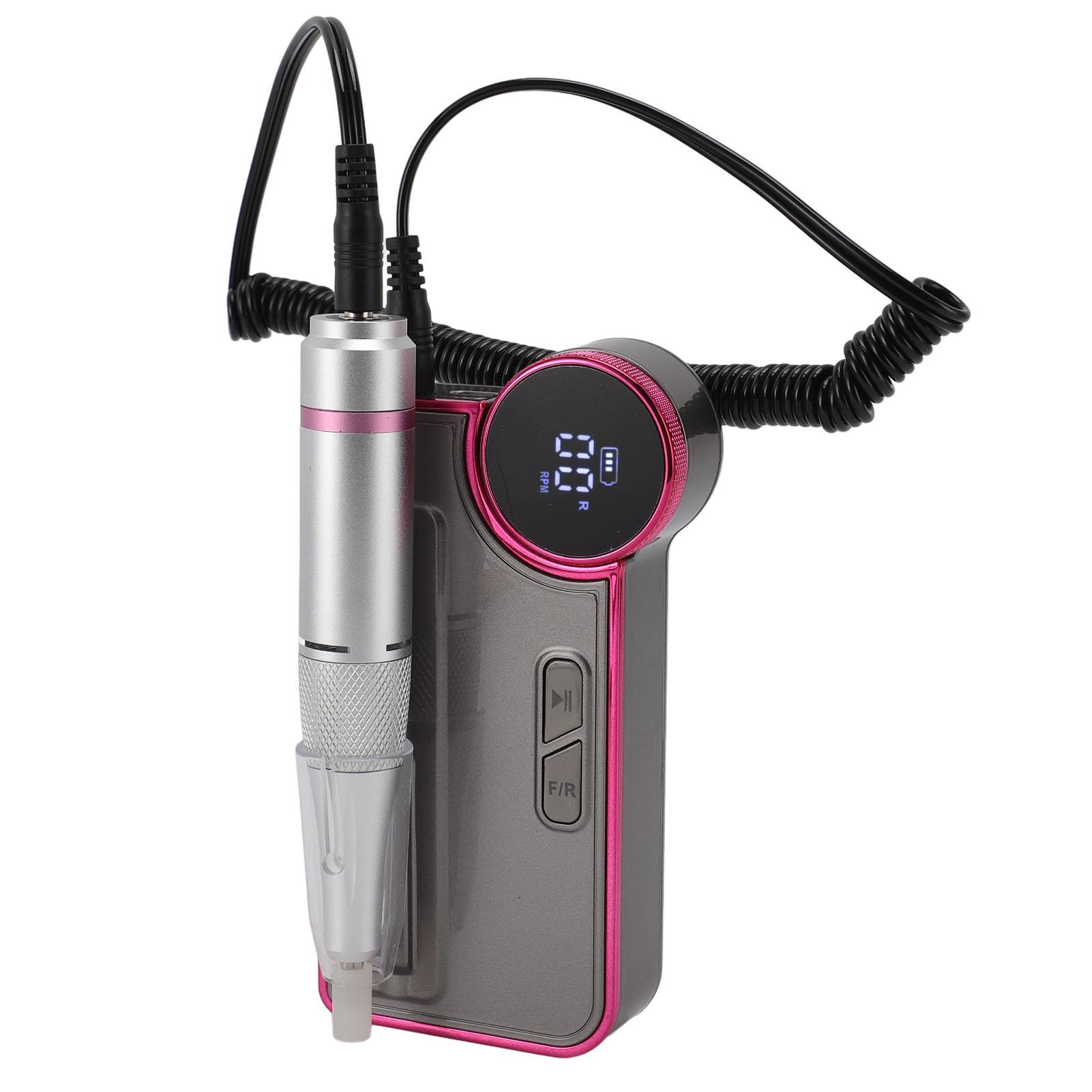 Electric Nail Drill Machine 35000RPM Low Noise High Speed Nail Grinding Machine with LCD Screen
Electric Nail Drill Machine 35000RPM Low Noise High Speed Nail Grinding Machine with LCD Screen