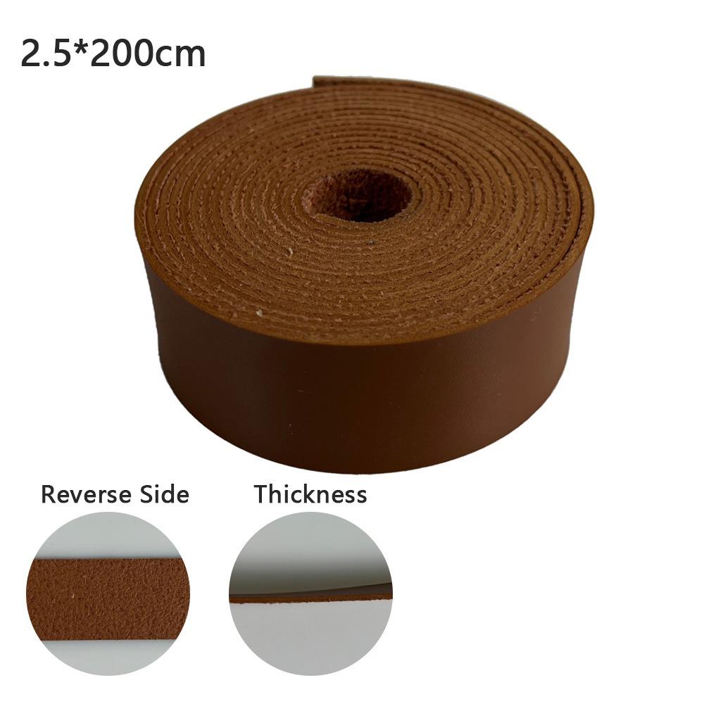 Wide Roll PU Leather Strips Distressed Pattern Cowhide Leather New Handmade Strap Coffee-2.5*200cm
Wide Roll PU Leather Strips Distressed Pattern Cowhide Leather New Handmade Strap Coffee-2.5*200cm