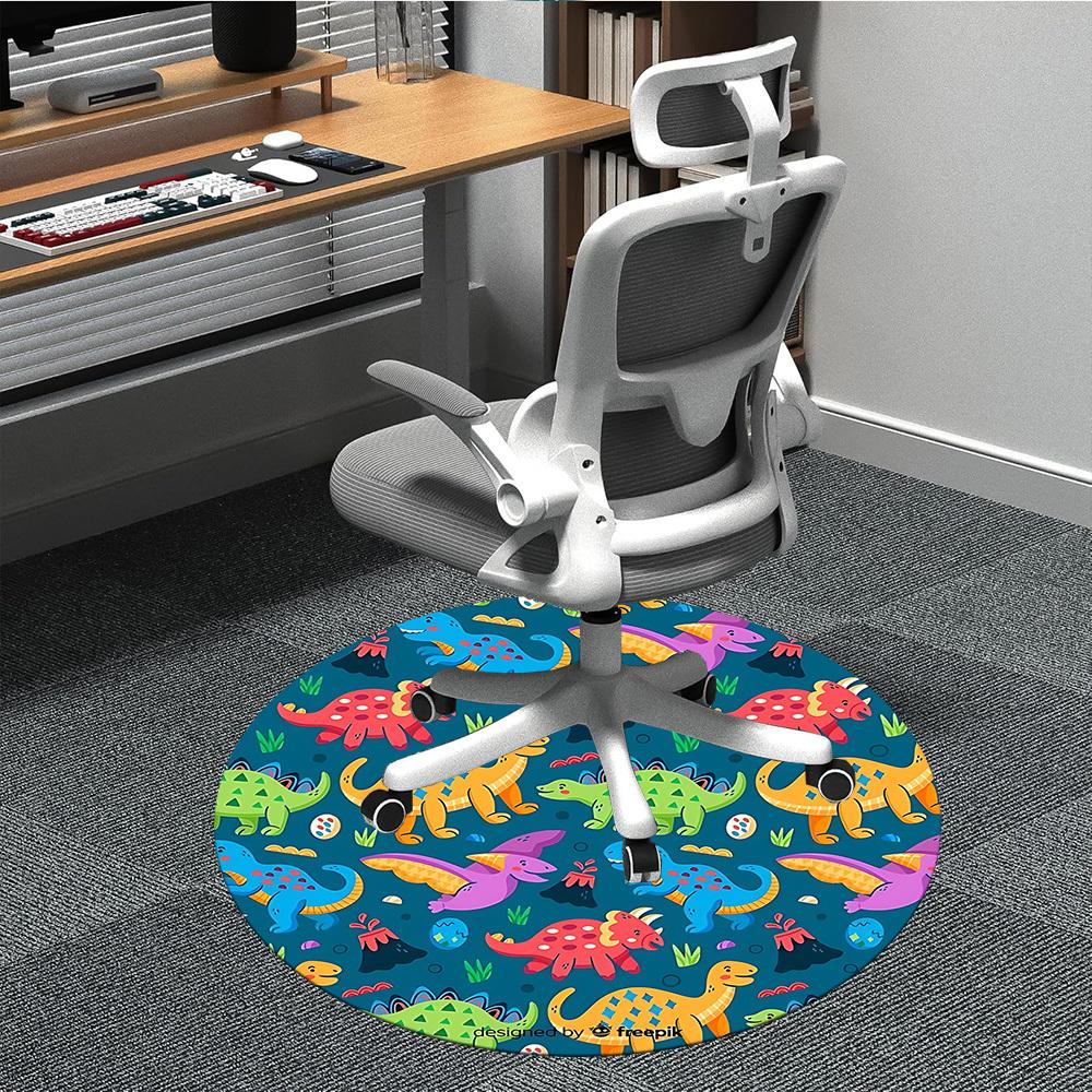 1pc Dinosaur Pattern Chair Carpet for Office, Soft and Durable Office Rug for Interior Decoration, Perfect for Office yy251227097 80cm by 80cm
1pc Dinosaur Pattern Chair Carpet for Office, Soft and Durable Office Rug for Interior Decoration, Perfect for Office yy251227097 80cm by 80cm