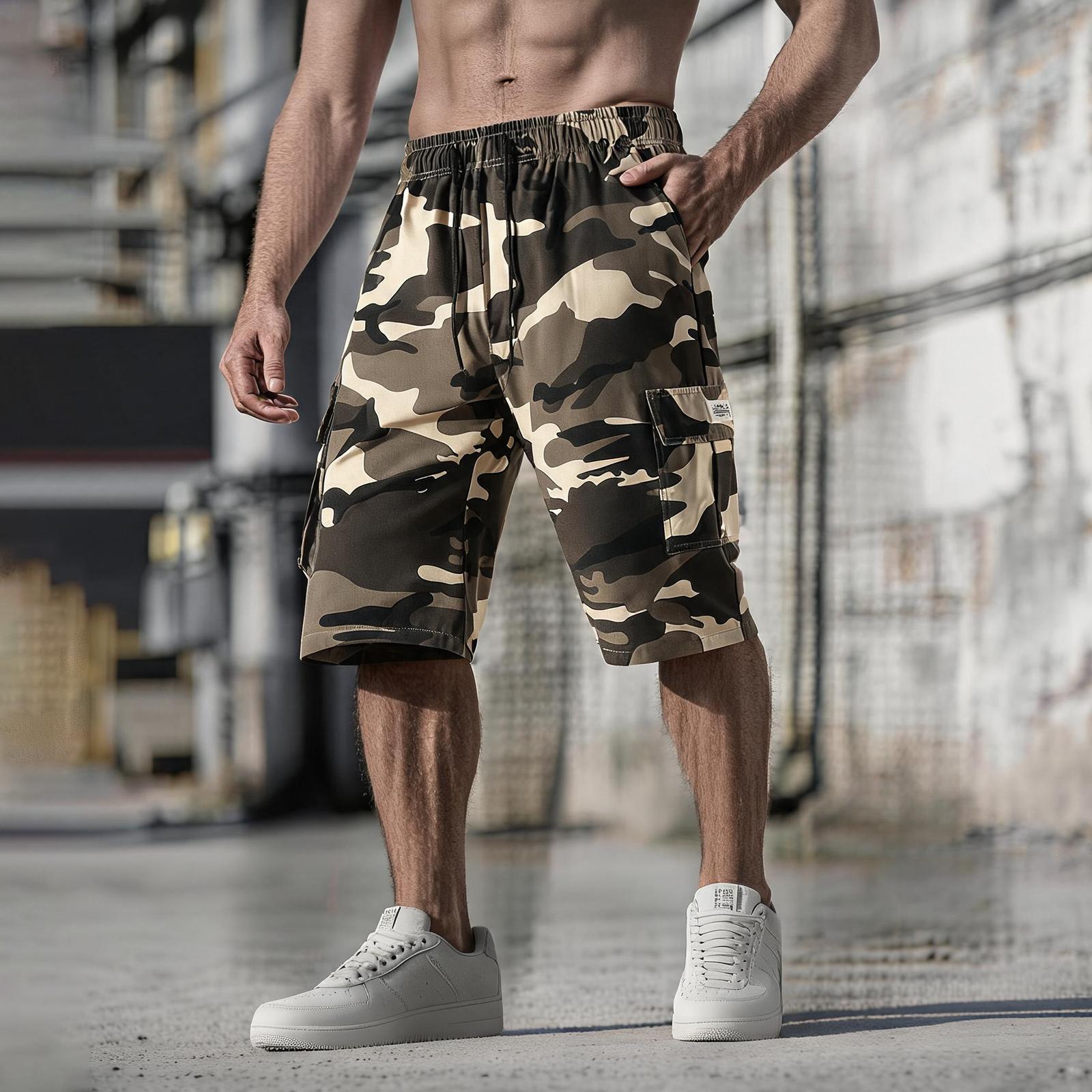 Men s Cargo Shorts Lightweight Outdoor Sports Multi Pocket Workwear Capri Pants Elastic Waist Summer Casual Work Pants XXL хакі
Men s Cargo Shorts Lightweight Outdoor Sports Multi Pocket Workwear Capri Pants Elastic Waist Summer Casual Work Pants XXL хакі