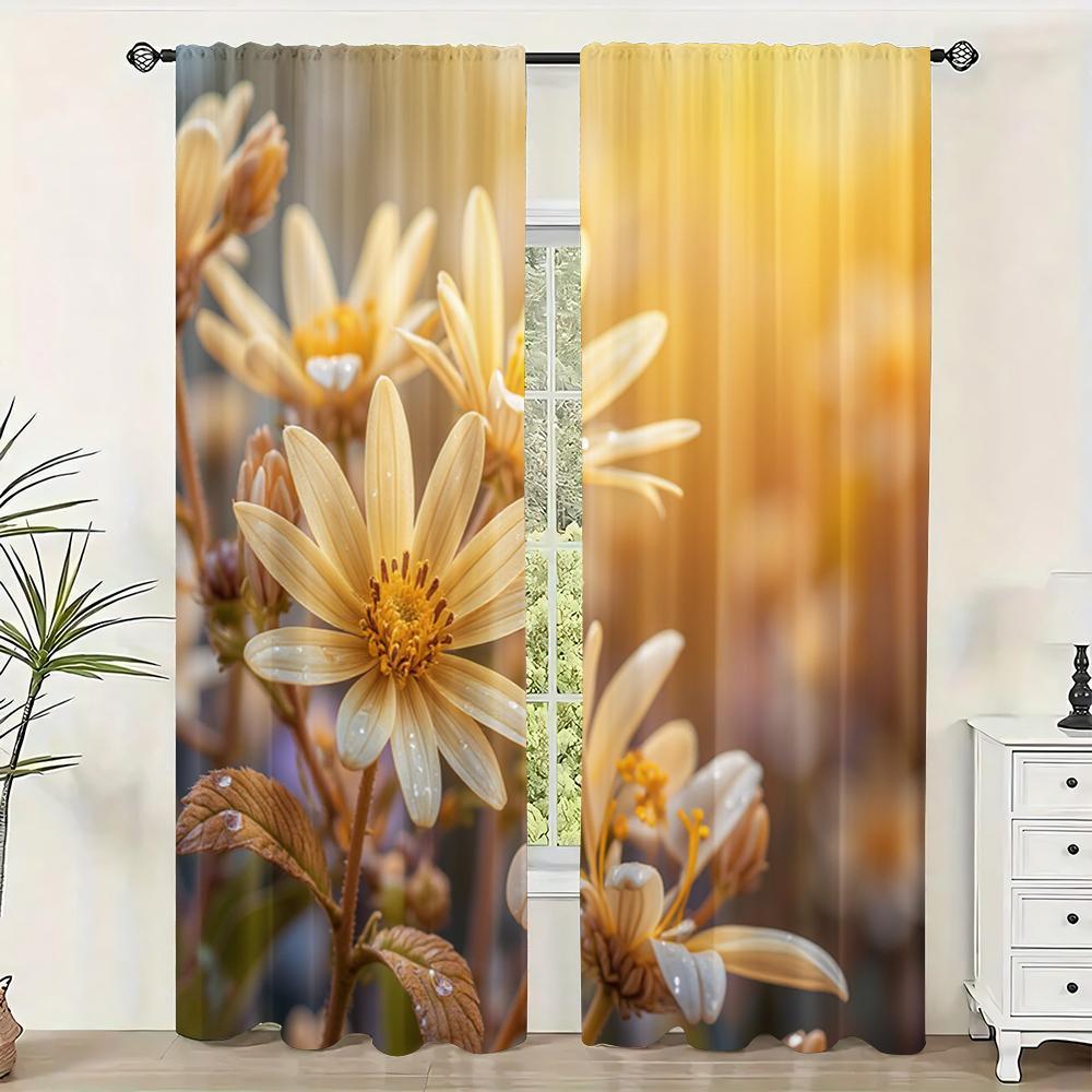 2pc Window Drapes Water drops raindrops flowers Durable Polyester Without Electricity Holiday Decorations Suitable for 100*130 Rod Pocket 1pcs
2pc Window Drapes Water drops raindrops flowers Durable Polyester Without Electricity Holiday Decorations Suitable for 100*130 Rod Pocket 1pcs