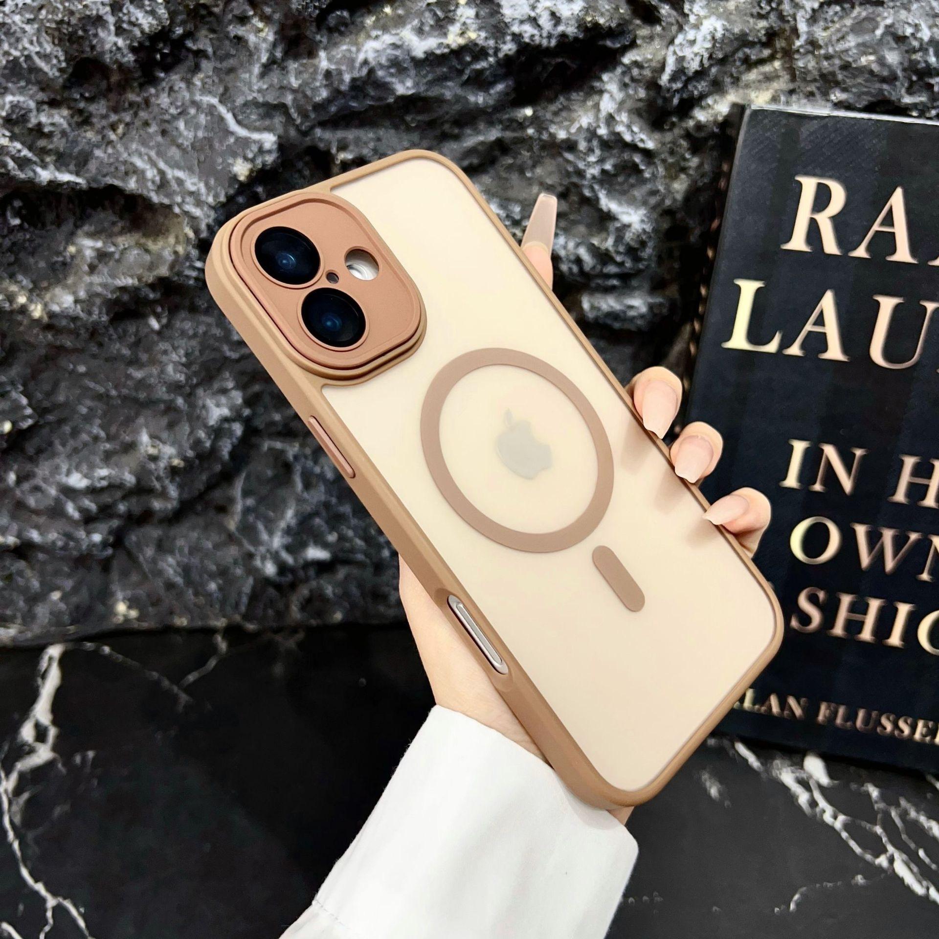 Suitable For IPhone 16 Imitation Hardware Precision Hole Magnetic Phone Case 15 Promax Skin Feel Frosted Lens Film 14 iPhone 14 мигдалевий
Suitable For IPhone 16 Imitation Hardware Precision Hole Magnetic Phone Case 15 Promax Skin Feel Frosted Lens Film 14 iPhone 14 мигдалевий