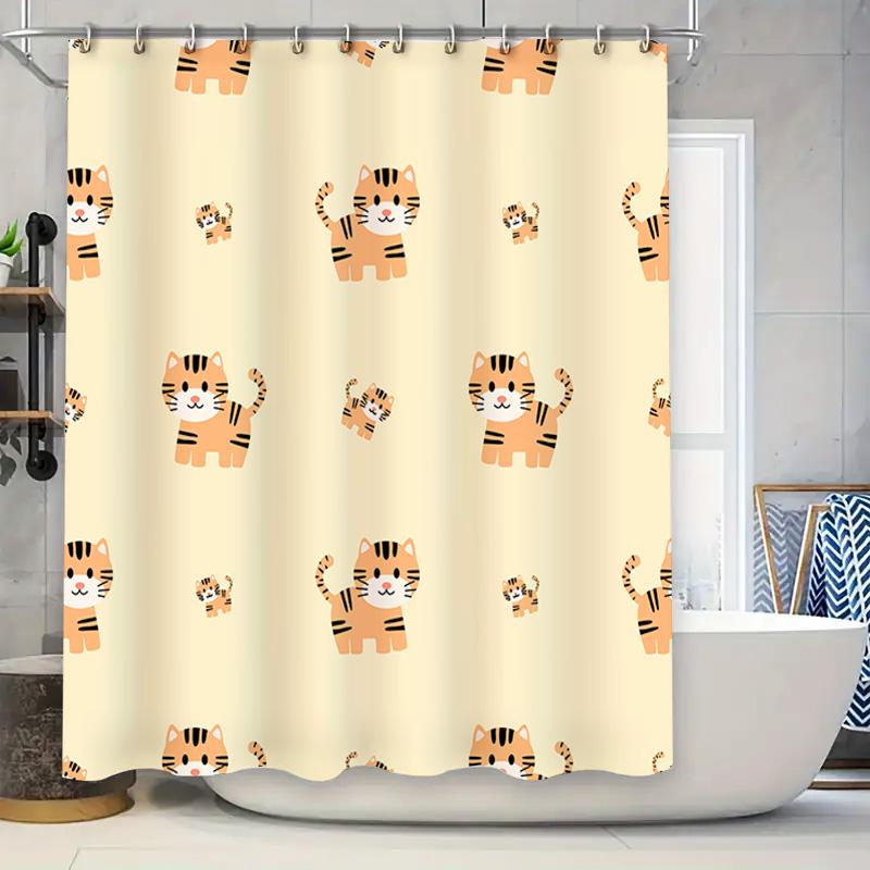Cute Cartoon Cat Printed Shower Curtain for Bathroom Decor Home Decoration Waterproof Fabric 3D Print Wall Hanging Curtains Ligh 90x180cm
Cute Cartoon Cat Printed Shower Curtain for Bathroom Decor Home Decoration Waterproof Fabric 3D Print Wall Hanging Curtains Ligh 90x180cm