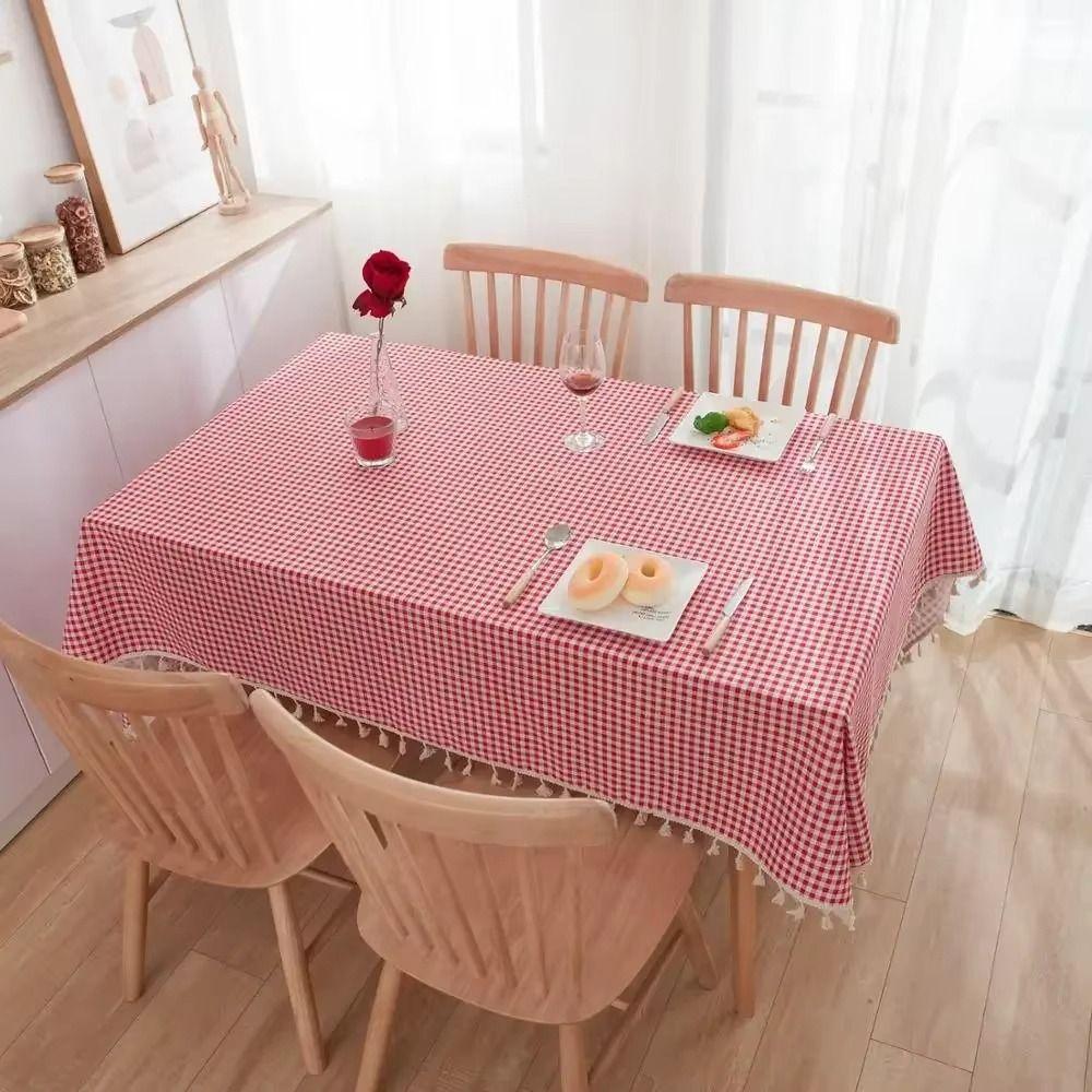Dacron Blue Daisy Table Cloth Tassel Tea Table Cover Pastoral Plaid Tablecloth Kitchen S-Style 1
Dacron Blue Daisy Table Cloth Tassel Tea Table Cover Pastoral Plaid Tablecloth Kitchen S-Style 1