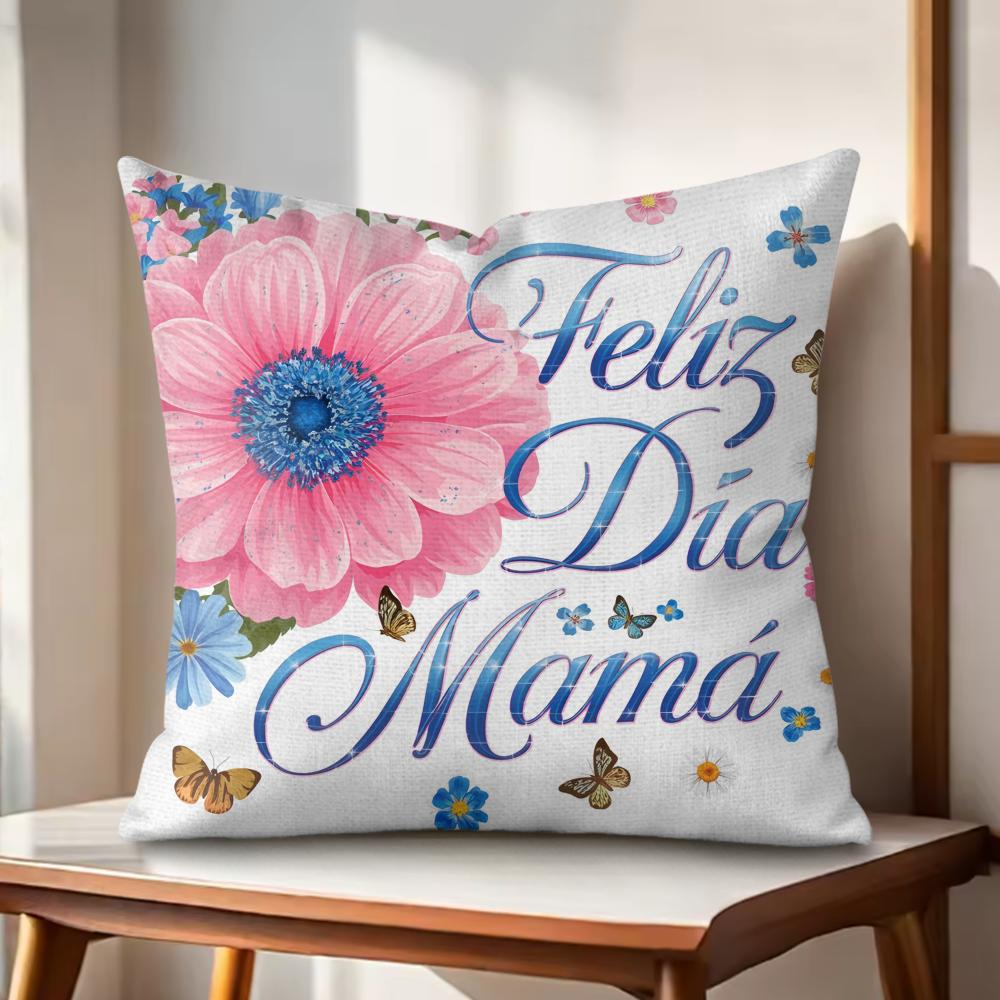 Feliz Dia MaMa Flowers Cushion Cover Natural Linen Organic Fabric DoubleSided Printing Couch Pillow Covers Home Decor 30x30cm
Feliz Dia MaMa Flowers Cushion Cover Natural Linen Organic Fabric DoubleSided Printing Couch Pillow Covers Home Decor 30x30cm