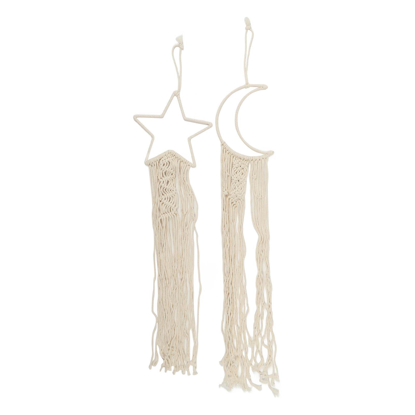 Macrame Wall Hanging Hand Knitted Durable Strong Cotton String Simple Elegant Macrame Wall Decor
Macrame Wall Hanging Hand Knitted Durable Strong Cotton String Simple Elegant Macrame Wall Decor