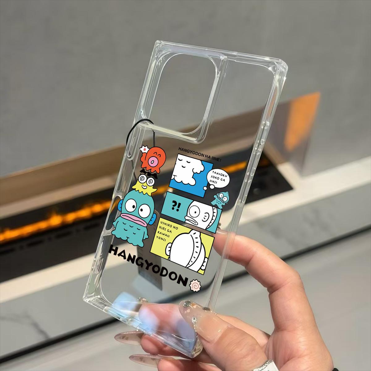 Clear Square Back Tube Case Protection For iPhone 15 Plus 13 11 16 ProMax 14 Pro Max 12 Anti-Oxygen,English Ugly Fish Pattern Casing iphone 11 ProMax
Clear Square Back Tube Case Protection For iPhone 15 Plus 13 11 16 ProMax 14 Pro Max 12 Anti-Oxygen,English Ugly Fish Pattern Casing iphone 11 ProMax