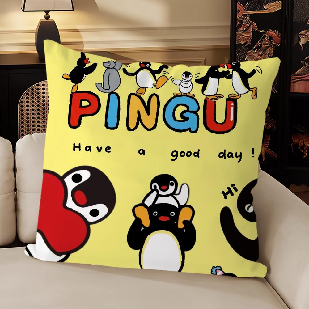 Pingu Cartoon Cute Pillow Case Sofa Living Room Bedroom Headboard Backrest Cushion Square Cushion Nap Time 16x16Inch
Pingu Cartoon Cute Pillow Case Sofa Living Room Bedroom Headboard Backrest Cushion Square Cushion Nap Time 16x16Inch