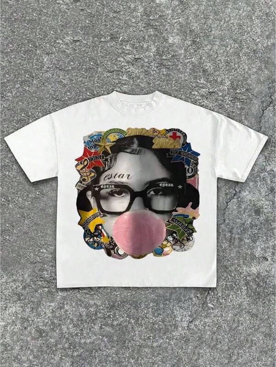 T Shirt Print ,Graphic-Cotton Tees Size Plus, Cartoon Round Neck Short Sleeve, Unisex Casual T-Shirt 5XL різнокольоровий
T Shirt Print ,Graphic-Cotton Tees Size Plus, Cartoon Round Neck Short Sleeve, Unisex Casual T-Shirt 5XL різнокольоровий