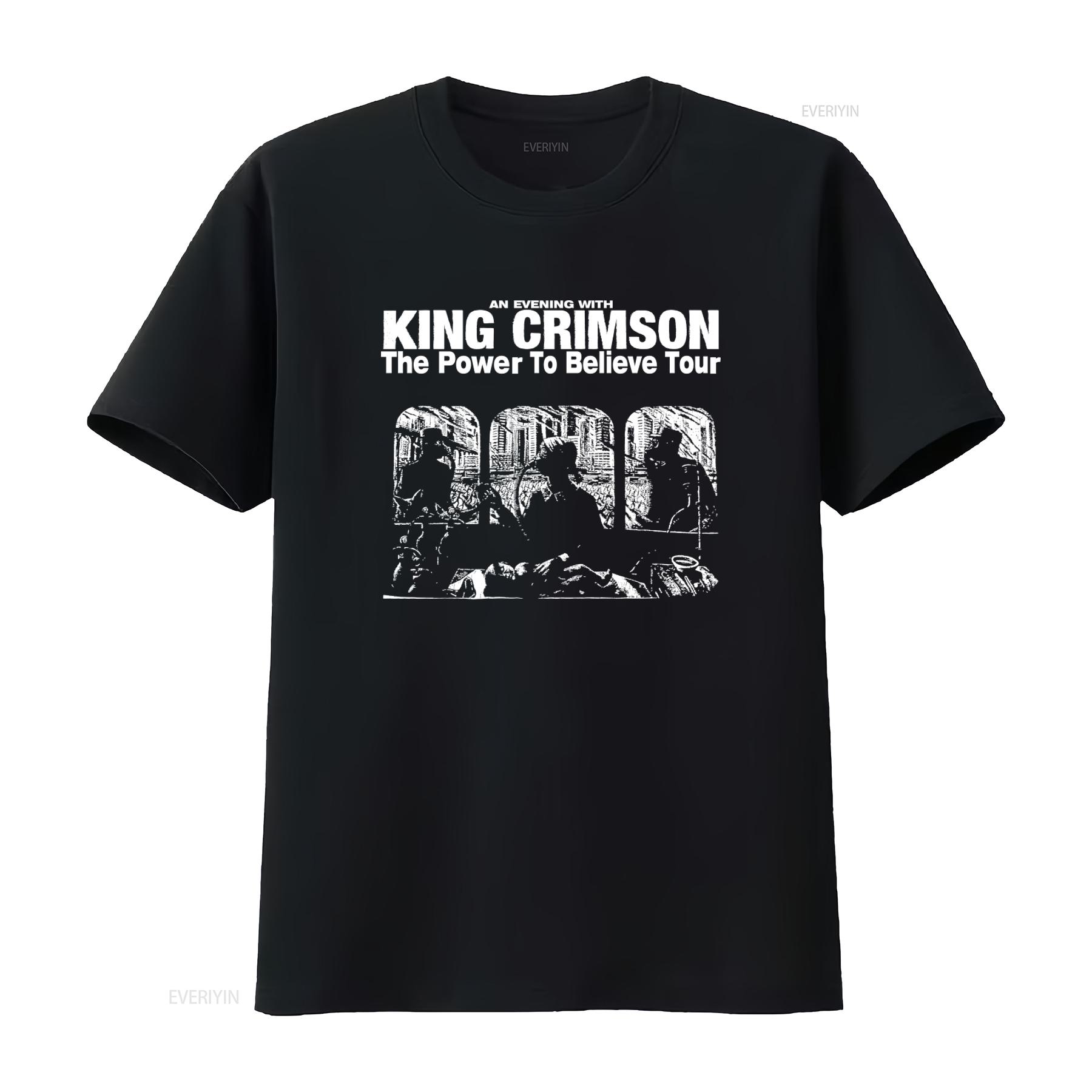 Vintage 2002 King Crimson The Power To Believe Tour T Shirt Size L W 23 5 x 27 vintage Washed graphic Unisex Slightly 4XL
Vintage 2002 King Crimson The Power To Believe Tour T Shirt Size L W 23 5 x 27 vintage Washed graphic Unisex Slightly 4XL