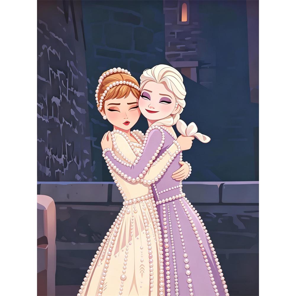 Disney DIY Pearl Art Painting Frozen Anna and Elsa Sisters Home Wall Decoration Pearl Gem Painting Pictures Crafts Home Decoration 30x40
Disney DIY Pearl Art Painting Frozen Anna and Elsa Sisters Home Wall Decoration Pearl Gem Painting Pictures Crafts Home Decoration 30x40