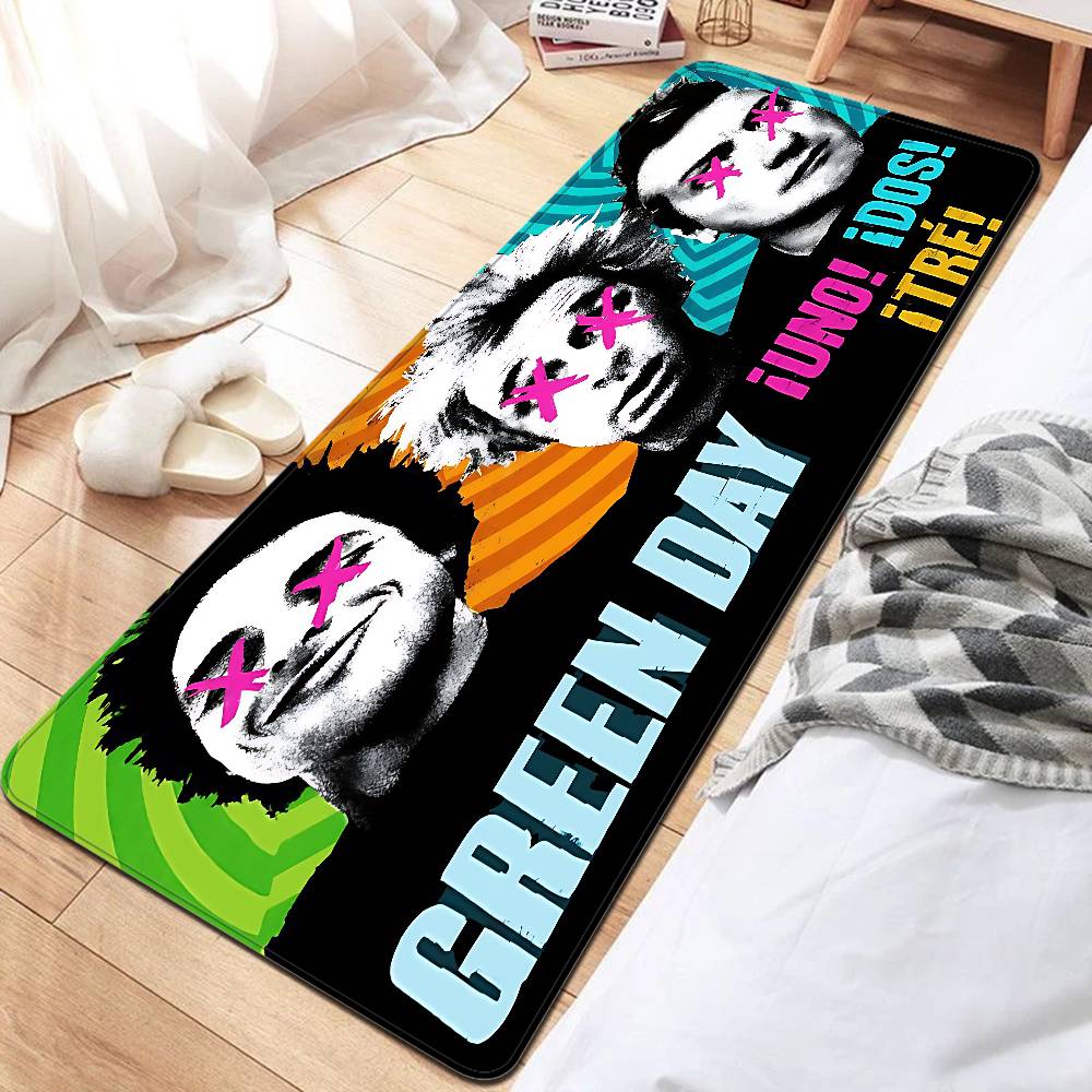 Green Day Music Rock Band Floor Mat Kids Room Bedroom Decoration Balcony Anti-Slip Doormat Living Room Welcome Rug 40x60cm
Green Day Music Rock Band Floor Mat Kids Room Bedroom Decoration Balcony Anti-Slip Doormat Living Room Welcome Rug 40x60cm