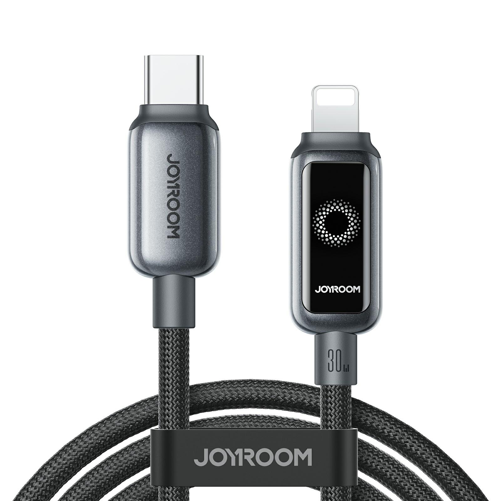 JOYROOM S-A55 1.2m Type-C to Lightning 30W Fast Charging Cable Auto Power-Off Cord B
JOYROOM S-A55 1.2m Type-C to Lightning 30W Fast Charging Cable Auto Power-Off Cord B