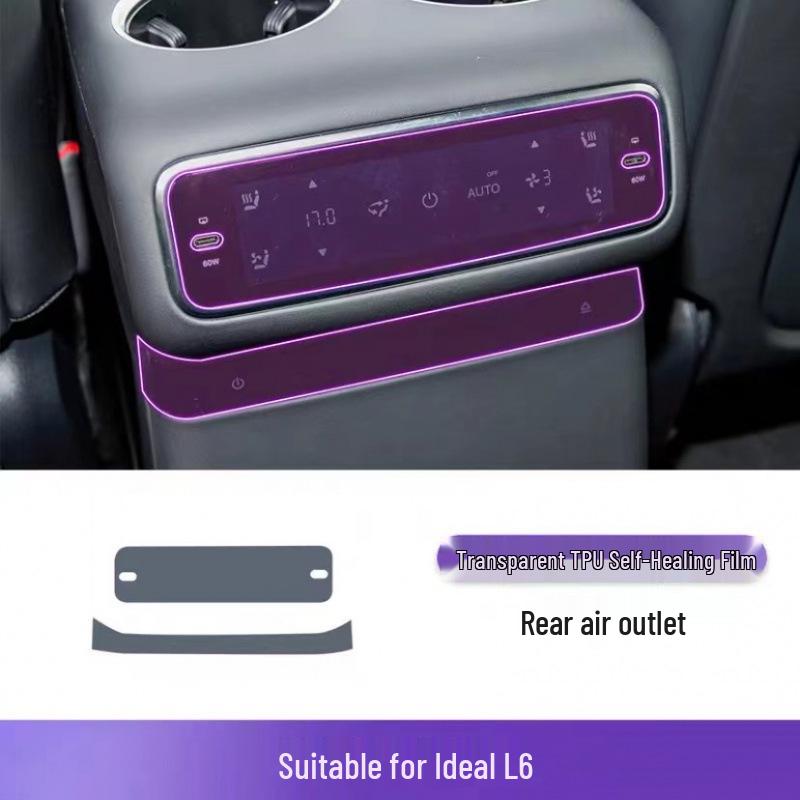 Li Auto L6 TPU Interior Film: Heat & Scratch Resistant Screen Protector & Car Decoration
Li Auto L6 TPU Interior Film: Heat & Scratch Resistant Screen Protector & Car Decoration