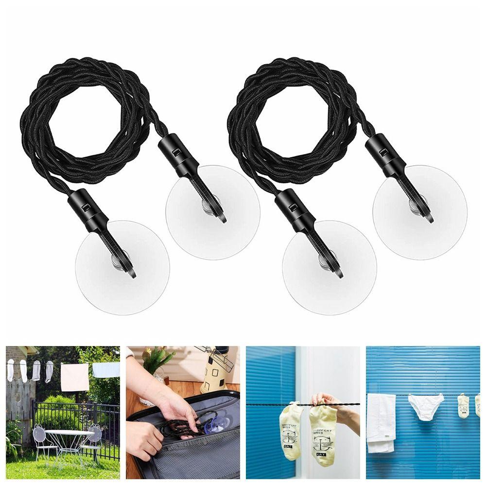 Anti Slip Travel Clothesline Suction Cup Elastic Rope Creative Elastic Clothesline Holiday Travel
Anti Slip Travel Clothesline Suction Cup Elastic Rope Creative Elastic Clothesline Holiday Travel