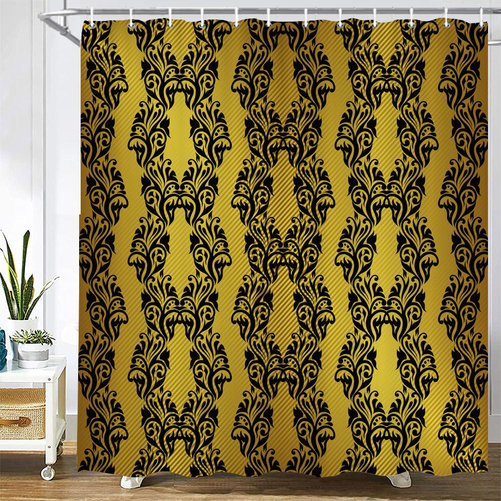 Waterproof Bathroom Shower Curtains Retro Geometric Pattern Washable Fabric Bath Screen 240X180 3D Print Decor Shower Curtain W60H190(CM)-1 Pcs
Waterproof Bathroom Shower Curtains Retro Geometric Pattern Washable Fabric Bath Screen 240X180 3D Print Decor Shower Curtain W60H190(CM)-1 Pcs