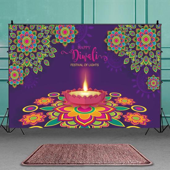 Фон баннер Happy Diwali фон баннер красочный праздничный фон ткань для украшения вечеринки
Фон баннер Happy Diwali фон баннер красочный праздничный фон ткань для украшения вечеринки