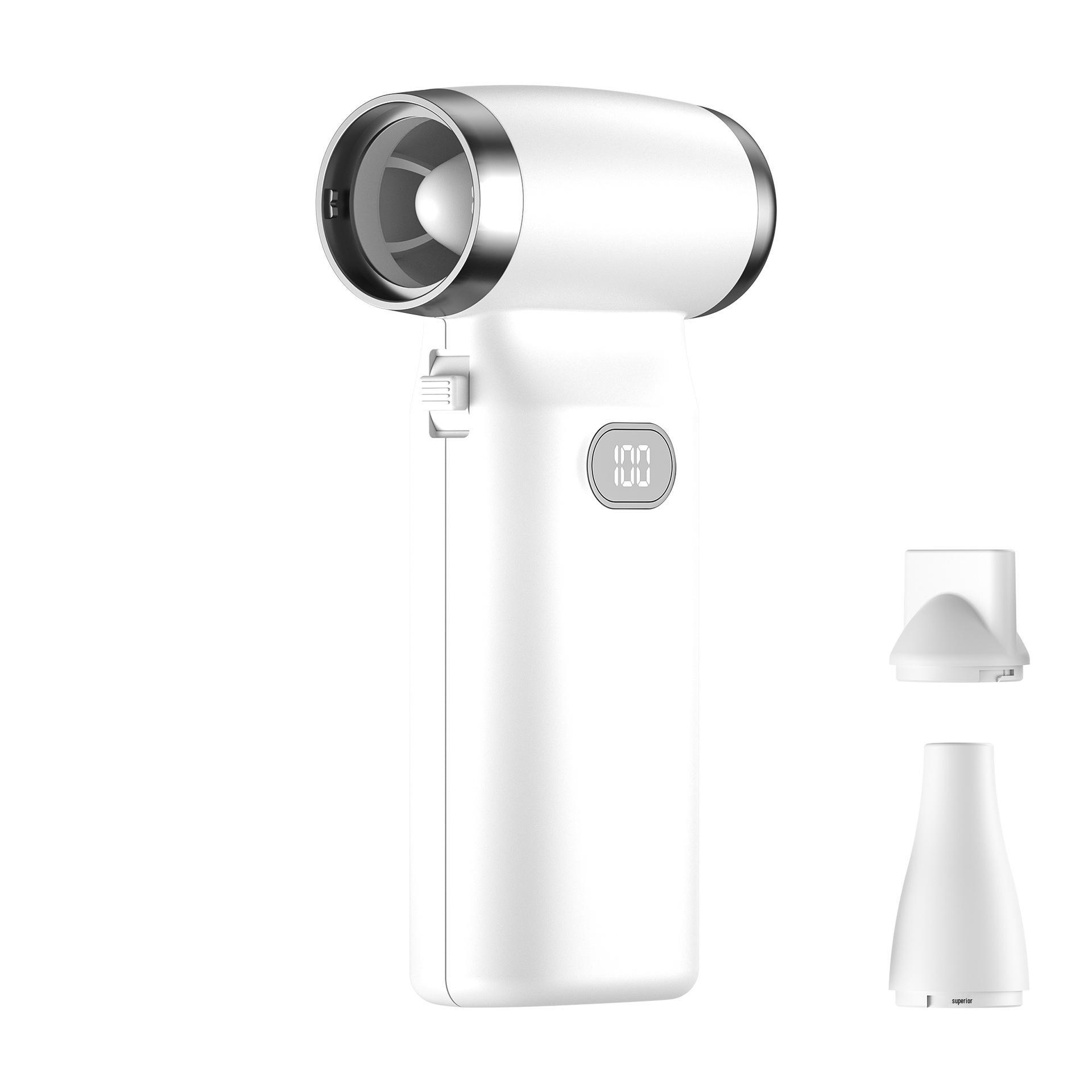 Portable Turbo Handheld Hair Dryer 110,000 RPM with Adjustable Wind Power and Dust Removal 40mm Turbo Motor + Fast Charging + 16000mAh белый
Portable Turbo Handheld Hair Dryer 110,000 RPM with Adjustable Wind Power and Dust Removal 40mm Turbo Motor + Fast Charging + 16000mAh белый