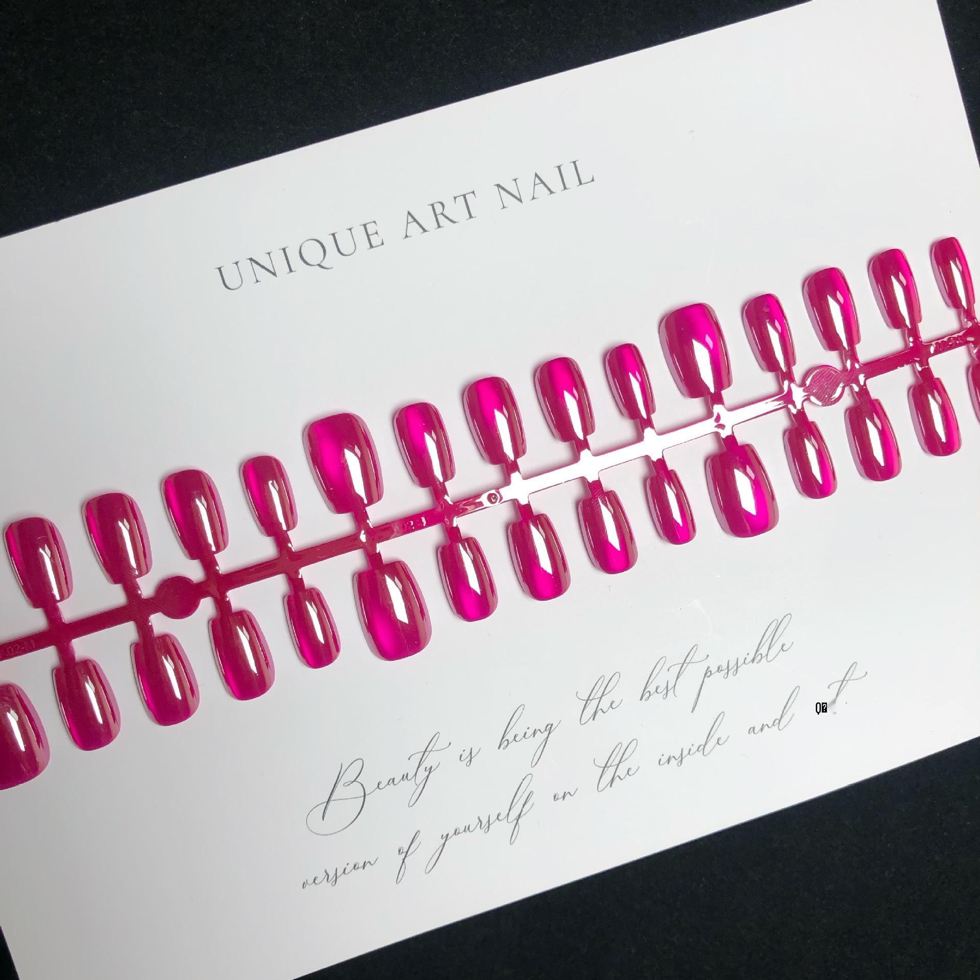 Aurora Electroplated Dragon Fruit Flashy Cat Eye Laser Nail Art Patches - Removable and Wearable.
Aurora Electroplated Dragon Fruit Flashy Cat Eye Laser Nail Art Patches - Removable and Wearable.