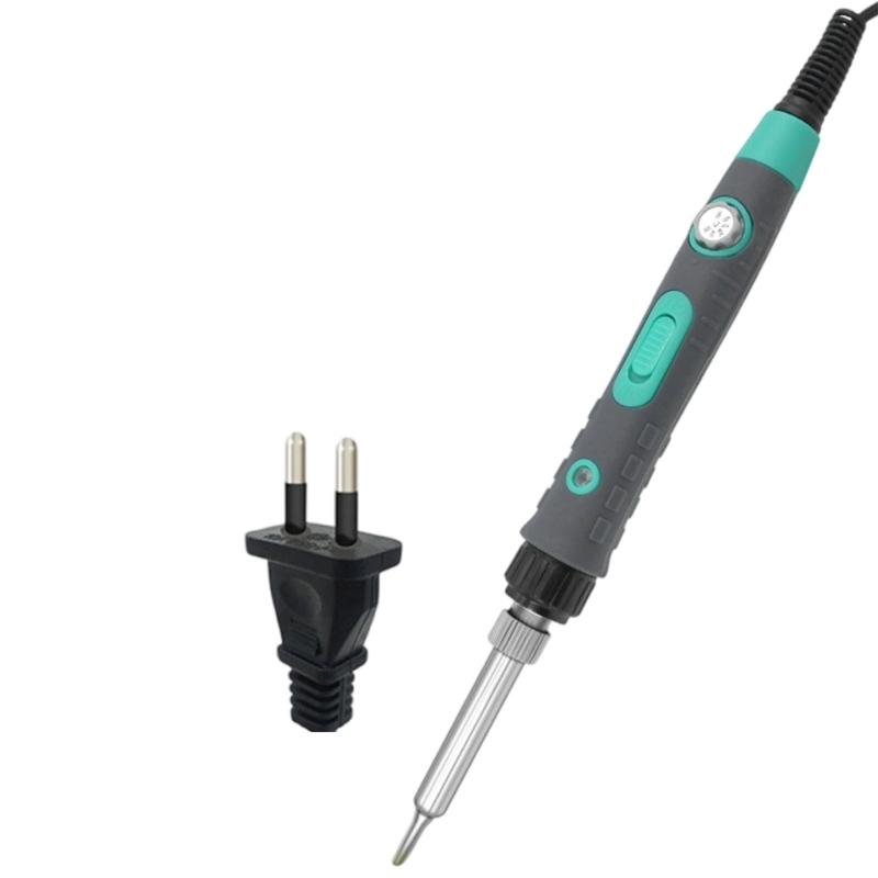 80W Electric Soldering Iron 200--500℃ Adjustable Temperature Welding Repair Tool Soldering Tip For Electronics Repair
80W Electric Soldering Iron 200--500℃ Adjustable Temperature Welding Repair Tool Soldering Tip For Electronics Repair
