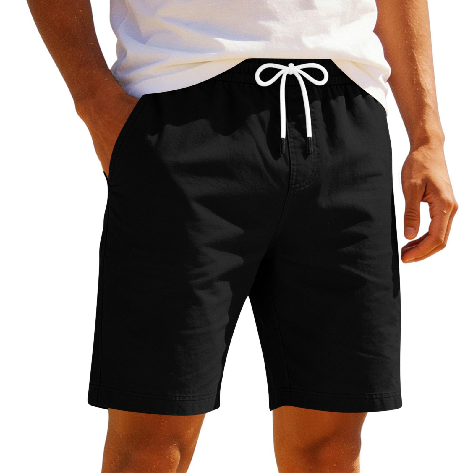 Men s Summer Drawstring Cool Casual Athletic Shorts L чёрный
Men s Summer Drawstring Cool Casual Athletic Shorts L чёрный