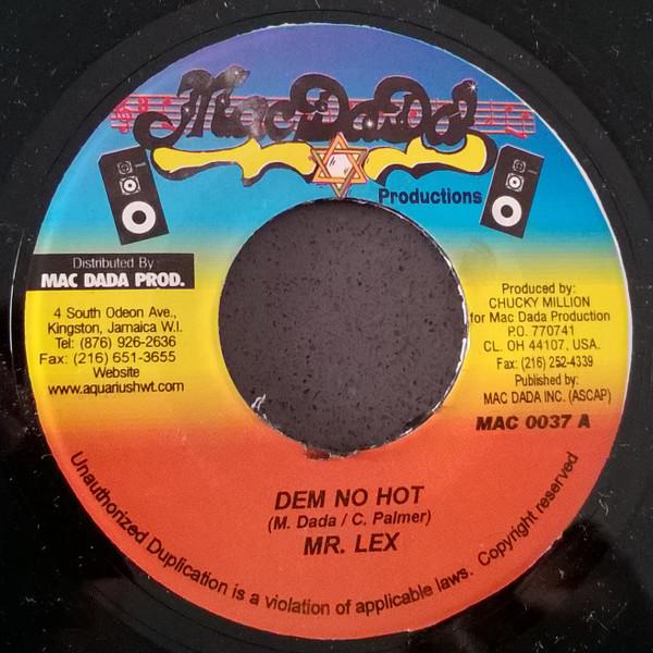7inch Record MR. LEXX / 14K - Dem No Hot / Gummy MAC0037 Mac Dada Produc 2002 Jamaica Reggae, Ska & Dub Used
7inch Record MR. LEXX / 14K - Dem No Hot / Gummy MAC0037 Mac Dada Produc 2002 Jamaica Reggae, Ska & Dub Used
