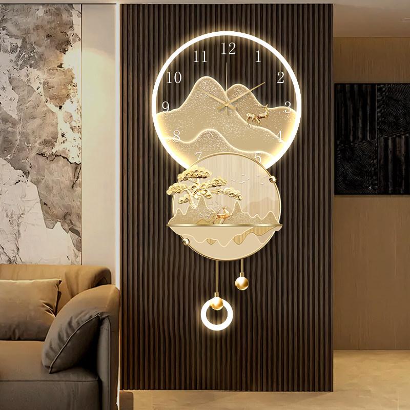 Luxury High-end Number Wall Clock Entrance Decoration Painting Creativity Living Room Mute Clock 3D Mural Light Room Decor Gift (as the picture,40X80CM)
Luxury High-end Number Wall Clock Entrance Decoration Painting Creativity Living Room Mute Clock 3D Mural Light Room Decor Gift (as the picture,40X80CM)