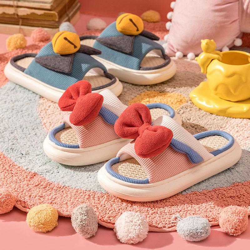 Home Cotton Hemp Non Slip Couple Slippers for Spring and Autumn Outwear Cute Slippers
Home Cotton Hemp Non Slip Couple Slippers for Spring and Autumn Outwear Cute Slippers